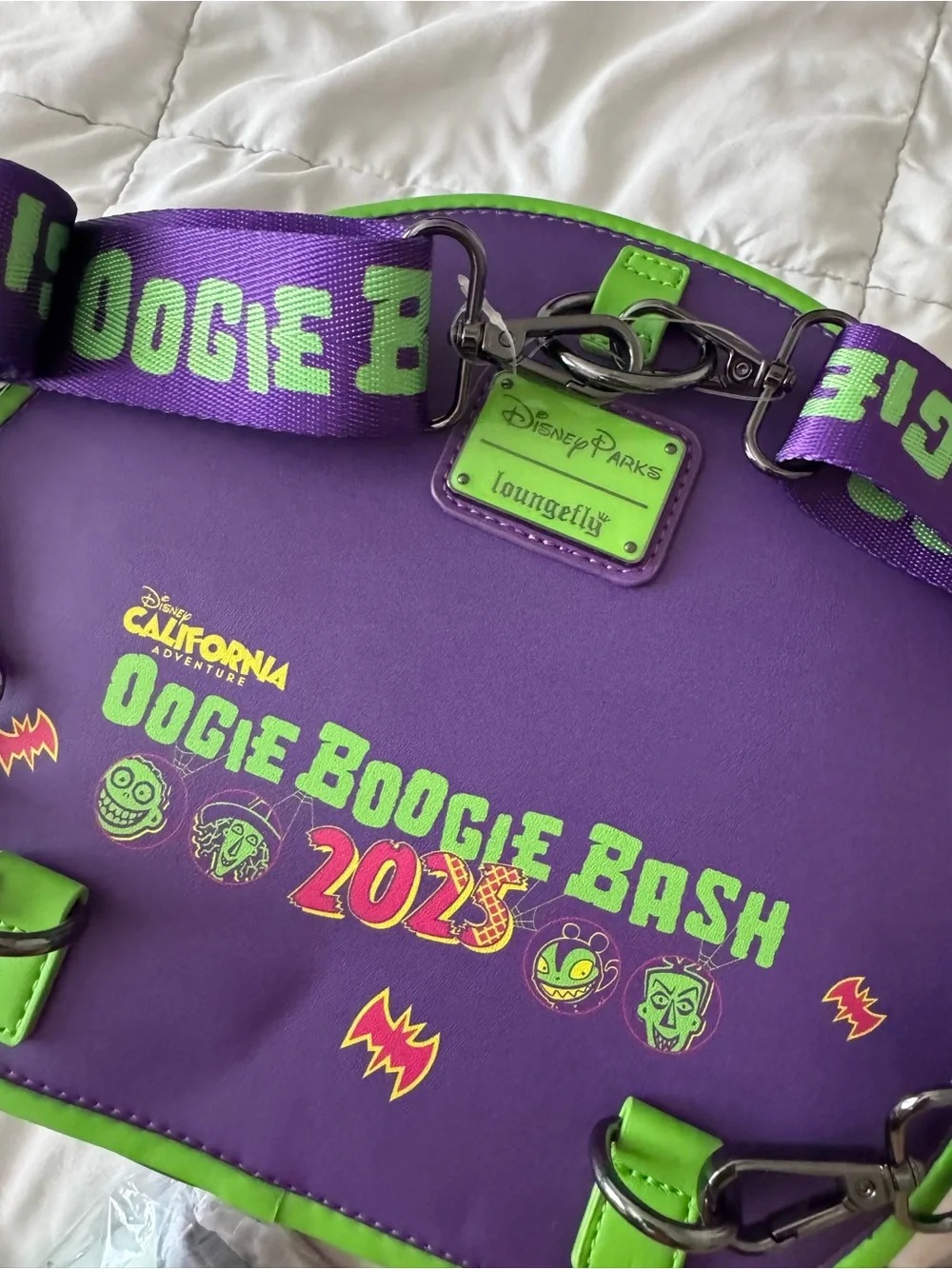 Oogie Boogie Halloween Bag - Green